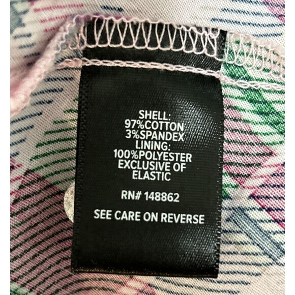 TORRID Pink & Green Mini Poplin Tiered Ruffle Strap Dress Size 00 (10) - Picture 6 of 13